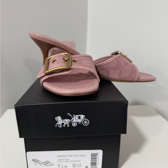 Coach Pink Margot Heels - Picture 3 of 4